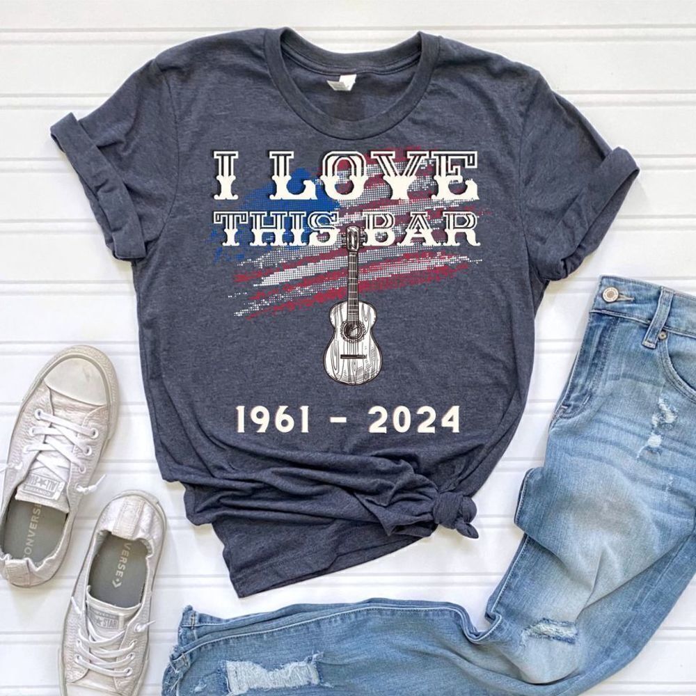 Rip Toby Keith I Love This Bar Florida Keys Tribute T-Shirt